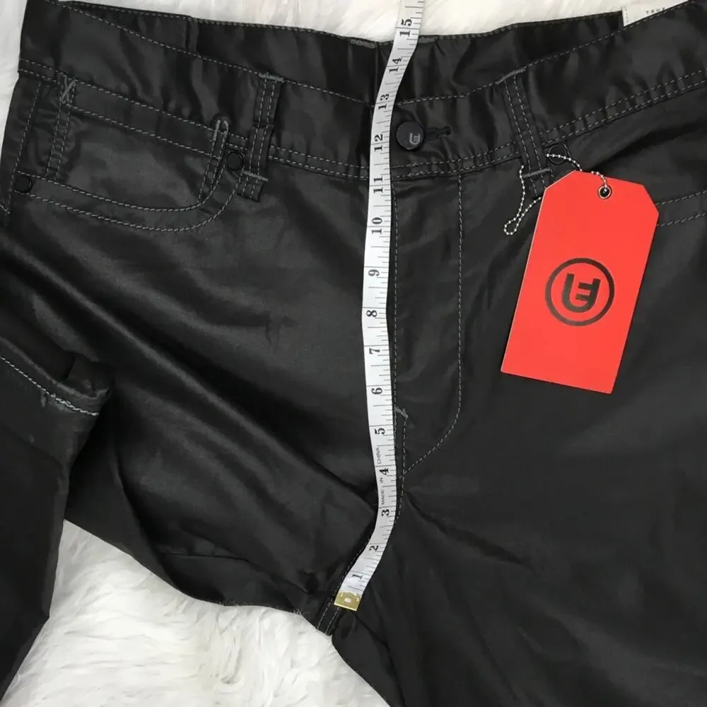 True Religion Men's Urban Convertible Pants Black Size 36